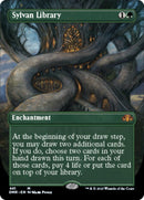 Sylvan Library Full Art - Dominaria Remastered DMR 441 - NM EN - MTG Magic
