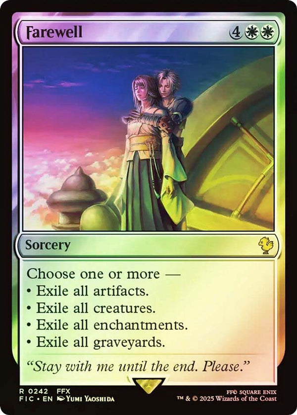 Farewell SURGE FOIL - Commander Final Fantasy FIC 242 - EN NM MTG