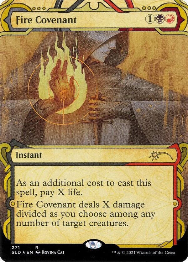 Fire Covenant Showcase Full Art - Secret Lair SLD 271 - EN - NM Magic MTG