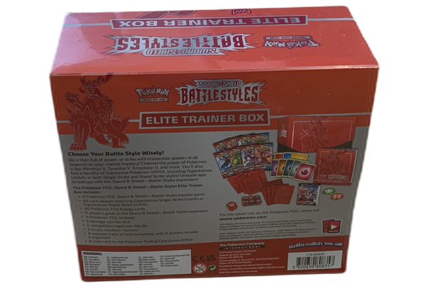 Pokémon - Battle Styles Sword & Shield 5.0 - Elite Trainer Box ETB EN NEU & OVP