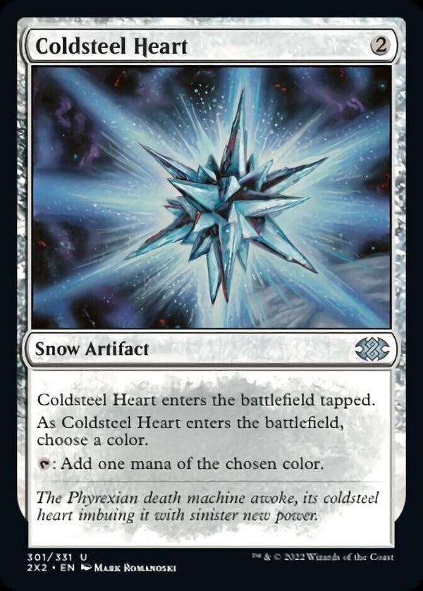 Coldsteel Heart - Double Masters 2022 2X2 301 - Near Mint NM - EN MTG Magic