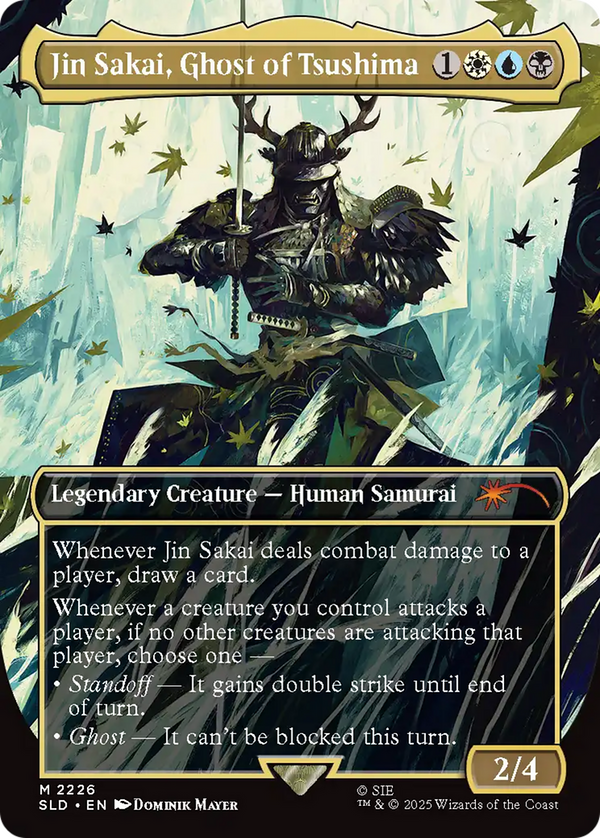 Jin Sakai, Ghost of Tsushima Full Art - Secret Lair x Ghost of Tsushima SLD 2226