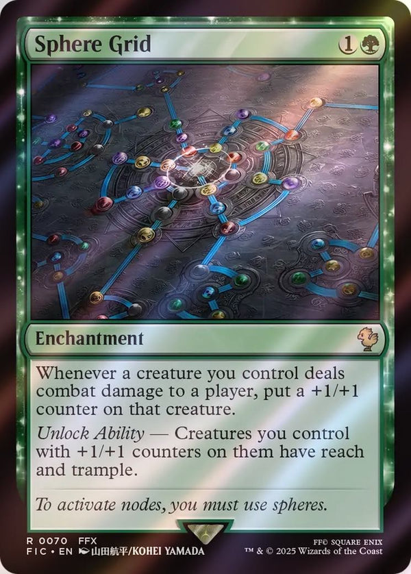 Sphere Grid SURGE FOIL - Commander Final Fantasy FIC 70 - EN NM MTG Magic