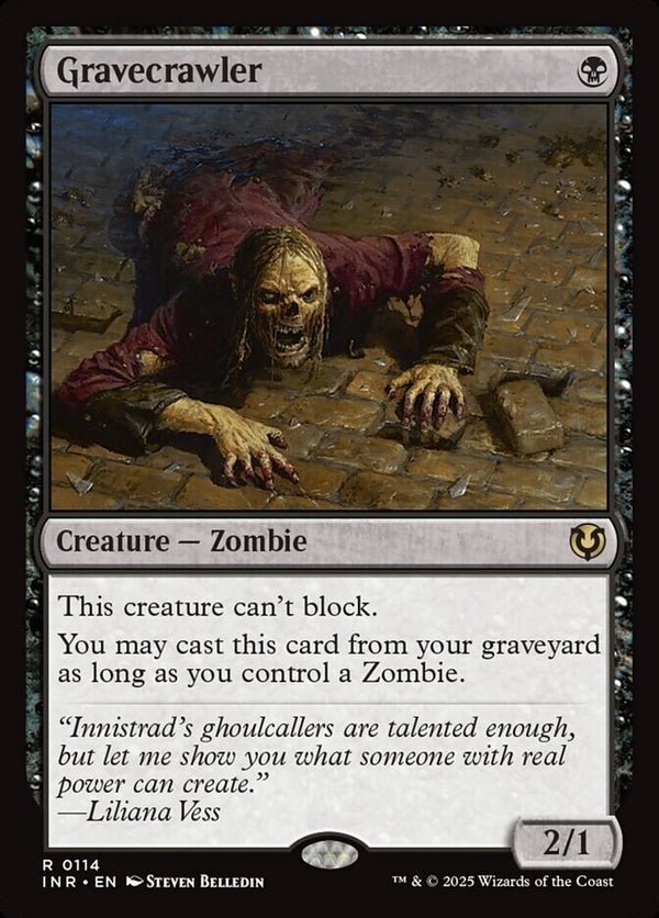 Gravecrawler - Innistrad Remastered INR 114 - EN NM - Magic The Gathering