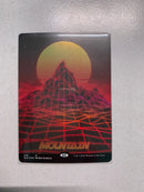 Mountain FOIL Full Art  - Secret Lair Shades Not Included SLD 418 - MTG