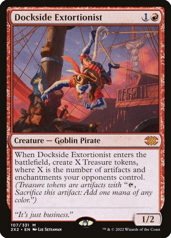Dockside Extortionist NM EN - Double Masters 2022 - 2X2 107 - MTG Magic