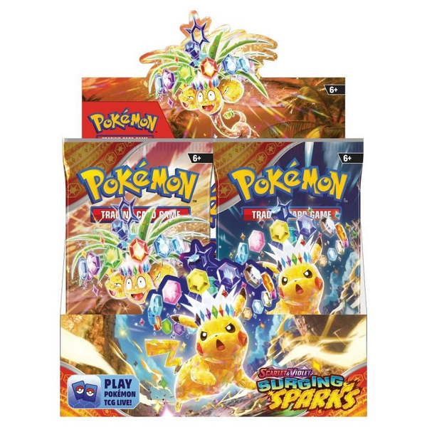 Pokémon - Surging Sparks Display Booster Box (36 Booster) EN - NEU OVP SEALED
