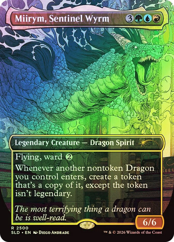 Miirym, Sentinel Wyrm FOIL - Secret Lair Dungeons & Dragons SLD 2500 NM EN Magic