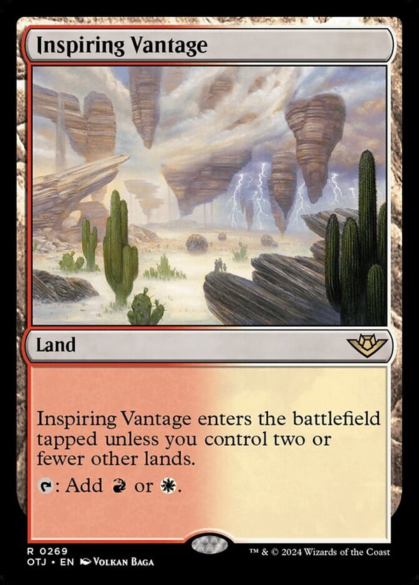 Inspiring Vantage - Outlaws of Thunder Junction - NM EN - OTJ 269 - Magic MTG