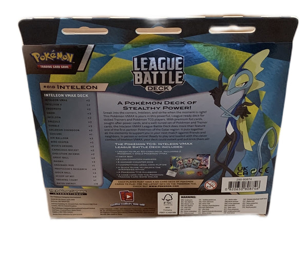Pokémon - Inteleon VMAX League Battle Deck - EN - NEU & OVP Sealed