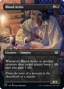 Blood Artist Full Art - Double Masters 2022 2X2 352 - Near Mint - EN - MTG
