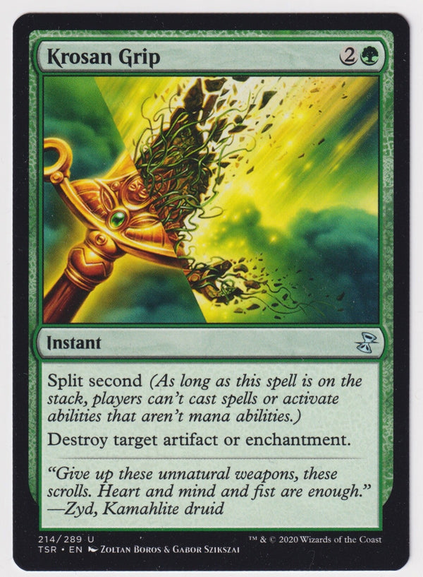 Krosan Grip - Timespiral Remastered EN MTG Magic The Gathering TSR 214 Near Mint