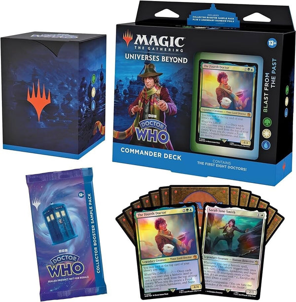 Doctor WHO Commander Deck Blast from the Past - EN NEU OVP - Magic MTG