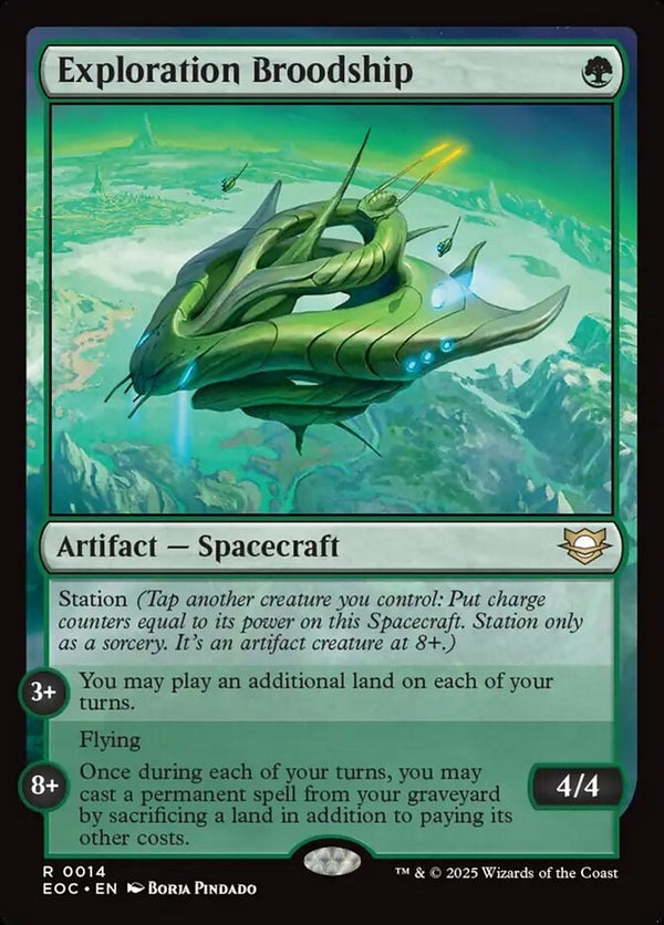 Exploration Broodship - Commander: Edge of Eternities EOC 14 - NM EN - Magic MTG