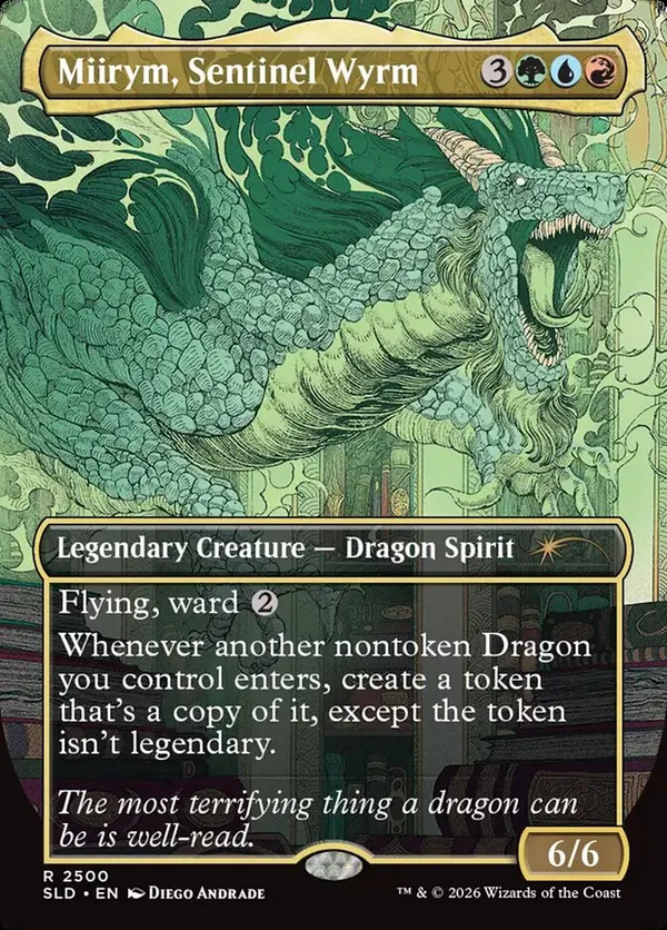 Miirym, Sentinel Wyrm - Secret Lair X Dungeons & Dragons SLD 2500 NM EN Magic