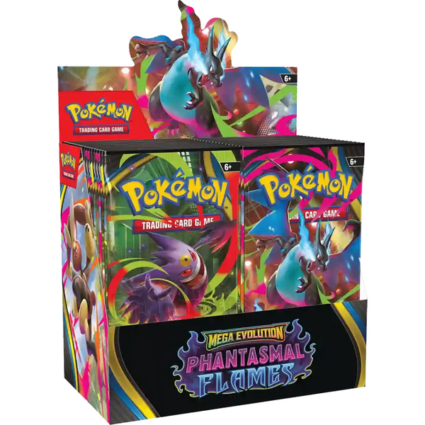 Pokemon - Mega Evolution Phantasmal Flames Display Booster Box EN NEU OVP SEALED