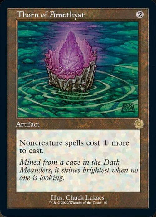 Thorn of Amethyst Retro Frame - EN NM - Brothers War 60 - MTG Magic