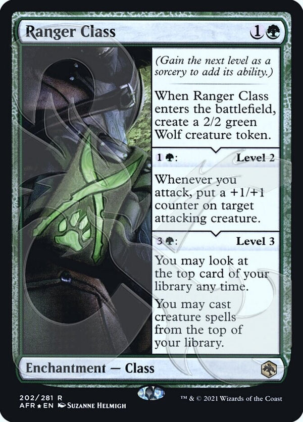 Ranger Class AFR 202 - Near Mint NM EN - MTG Magic The Gathering Sammelkarte