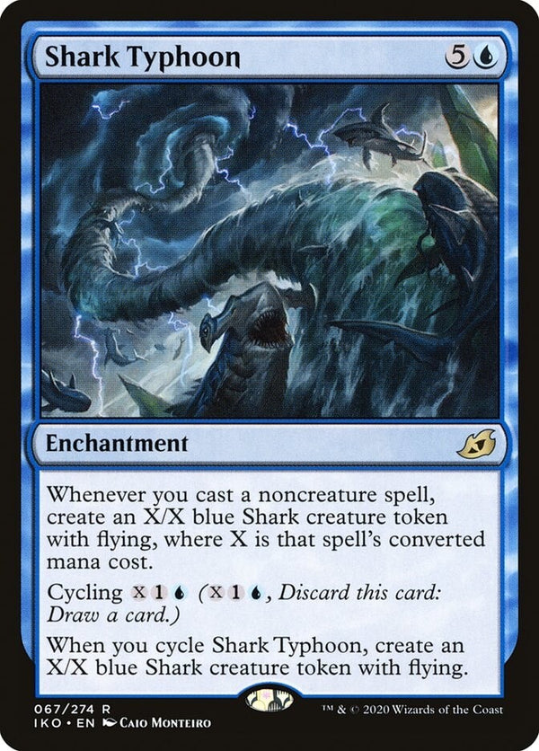 Shark Typhoon - Ikoria IKO 067 - Near Mint EN - MTG - Magic The Gathering
