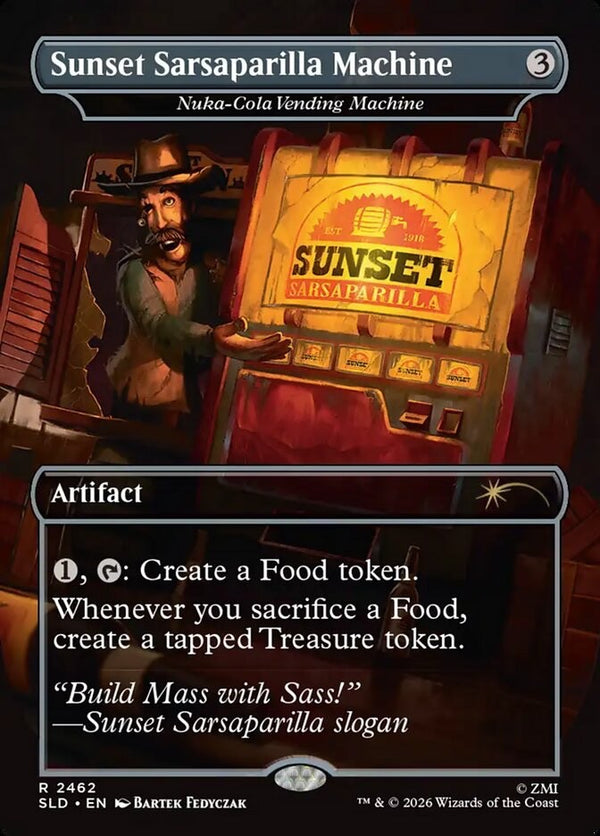 Nuka Cola Vending Machine FA - Secret Lair X Fallout SLD 2462 - NM EN MTG