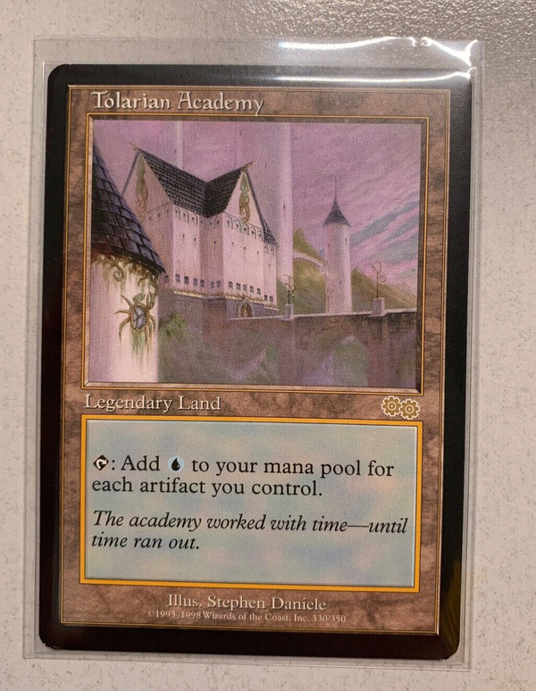 Tolarian Academy Reserved List - Urzas Saga 330 - Near Mint NM EN - MTG