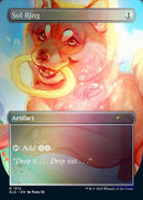 Sol Ring Full Art FOIL - SLD 1512 Raining Cats and Dogs - NM EN - MTG