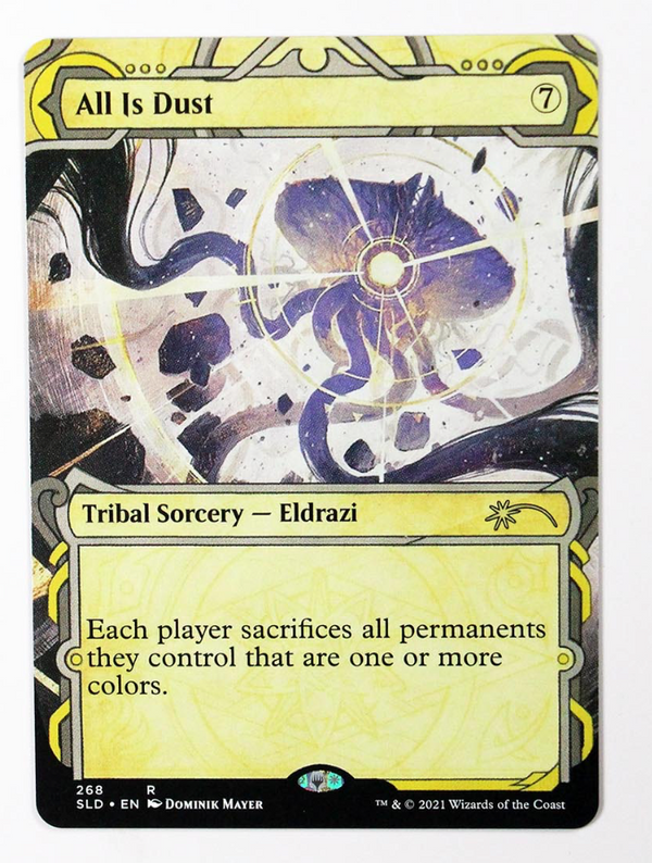 All is Dust Showcase Full Art - Secret Lair SLD 268 Eldrazi - EN NM Magic MTG
