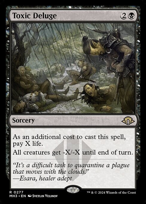 Toxic Deluge - Modern Horizons 3 MH3 277 - NM EN - Magic MTG Trading Card