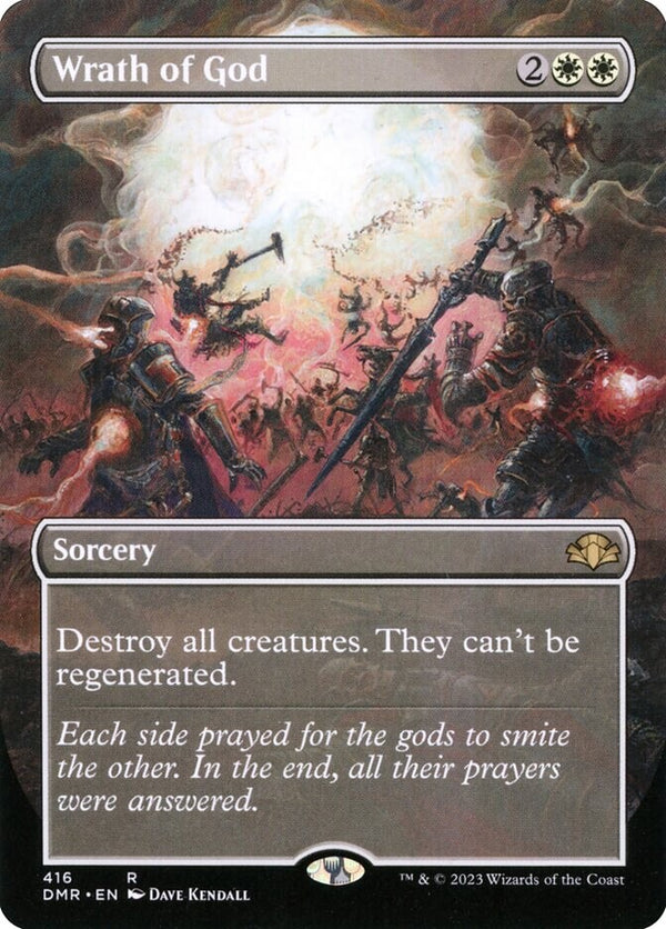 Wrath of God Full Art - Dominaria Remastered - DMR 416 Near Mint EN - MTG Magic