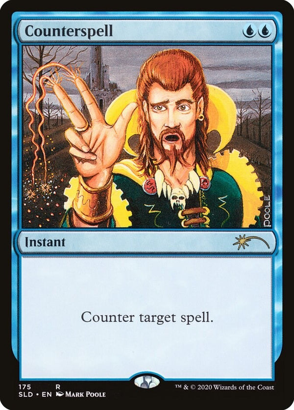 Counterspell - Secret Lair Mark Poole - SLD 175 - Near Mint EN - MTG Magic