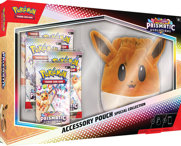Pokemon - Prismatic Evolutions Special Collection Accessory Pouch - EN NEW OVP