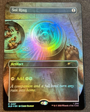 Sol Ring FOIL Full Art - Secret Lair X Fallout Dog SLD 2467 - NM EN MTG