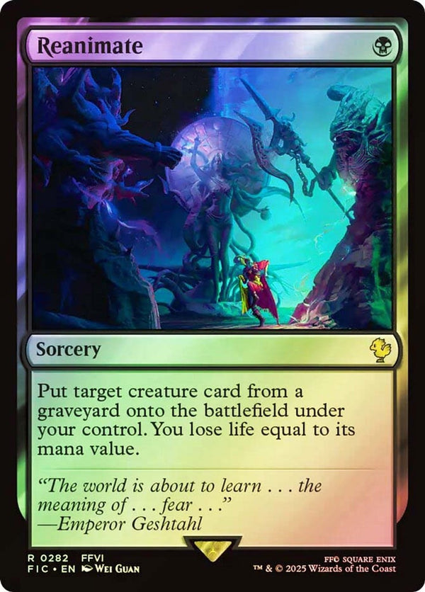Reanimate SURGE FOIL - Commander Final Fantasy FIC 282 - EN NM MTG
