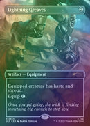 Lightning Greaves FOIL Full Art - Secret Lair X Fallout Dog SLD 2465 - NM EN MTG