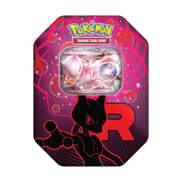 Pokémon - Team Rocket Tin Box Mewtwo Persian Nidoking EX (1 x Tin) ENG NEU OVP