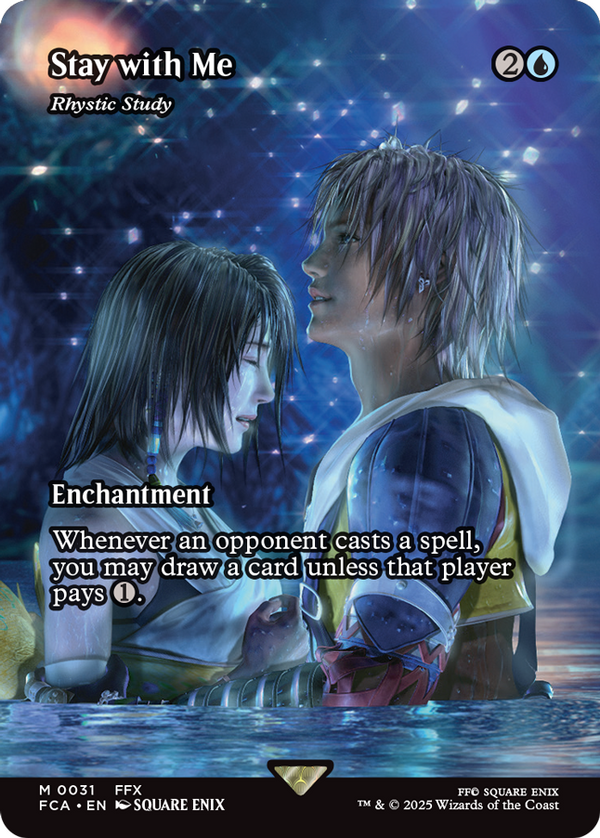 Rhystic Study Stay with Me - Final Fantasy Through the Ages FCA 31 - EN NM MTG