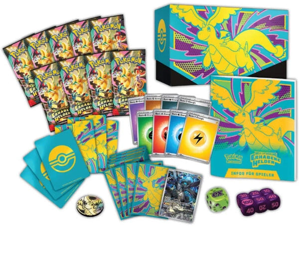 Pokemon - Mega Entwicklung Erhabene Helden ME 2.5 Top Trainer Box TTB DE NEU OVP