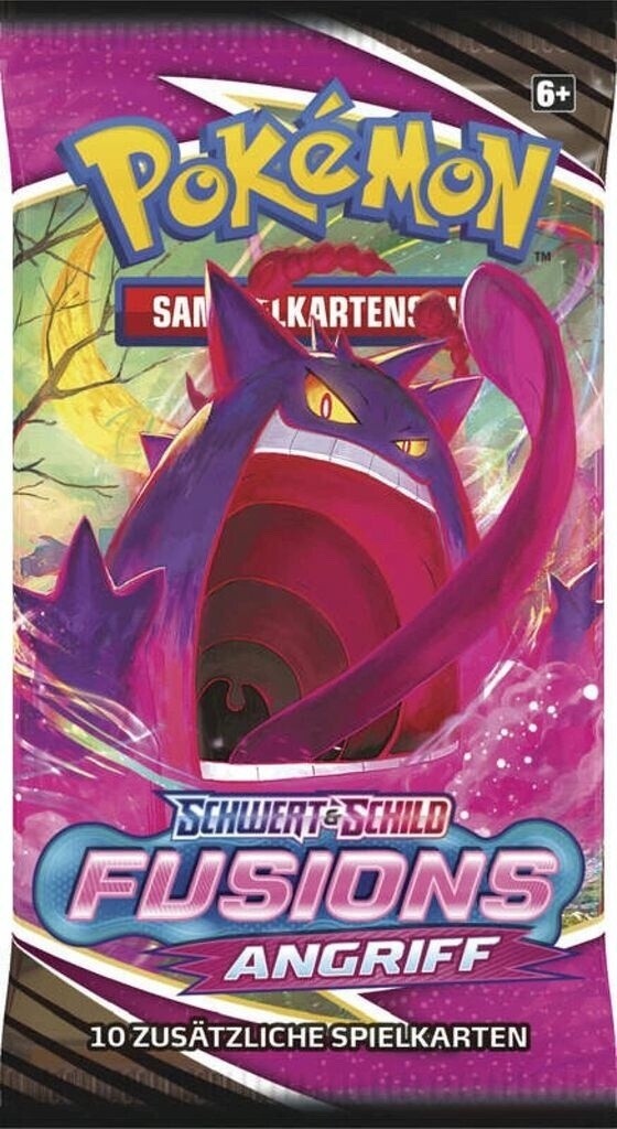 Pokemon - Fusionsangriff Schwert & Schild Booster Pack (1) - DE NEU SEALED