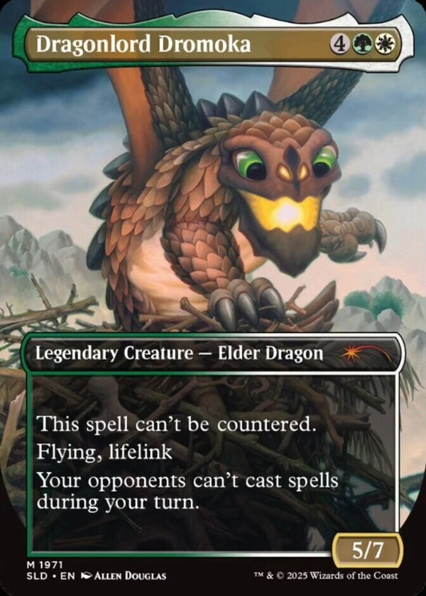 Dragonlord Dromoka Full Art FOIL - Secret Lair SLD 1971 - EN NM - Magic