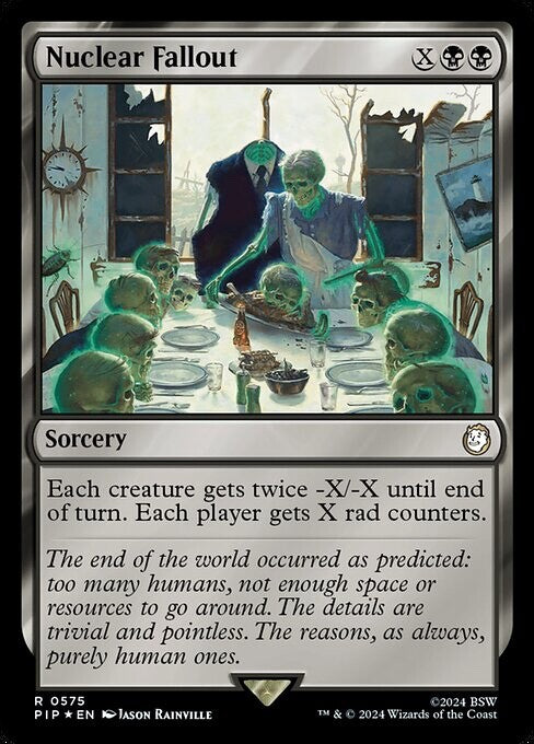 Nuclear Fallout - Beyond the Multiverse Fallout - PIP 575 - NM EN - MTG