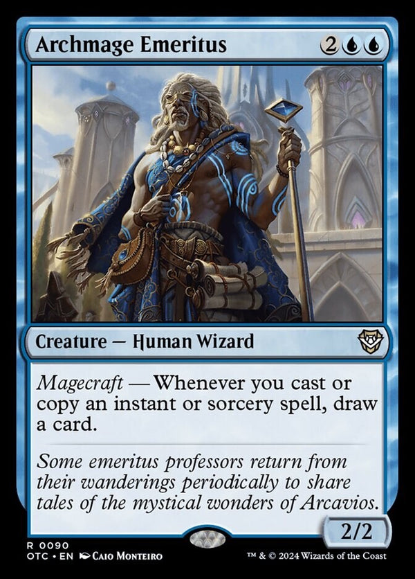 Archmage Emeritus - Outlaws of Thunder Junction OTC 90 - EN NM - Magic