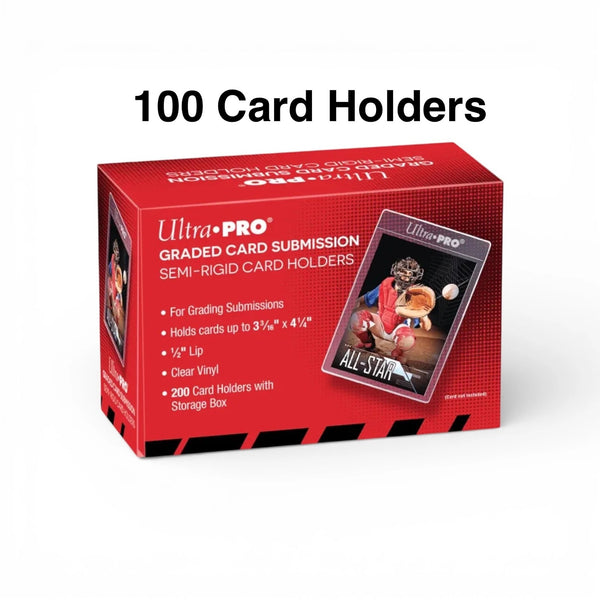 Ultra PRO Graded Card Submission PSA Semi-Rigid Card Holder Karten Toploader
