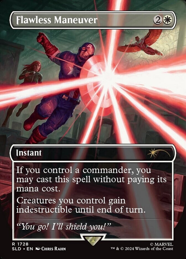 Flawless Maneuver Full Art - Secret Lair Marvel SLD 1728 - EN NM MTG