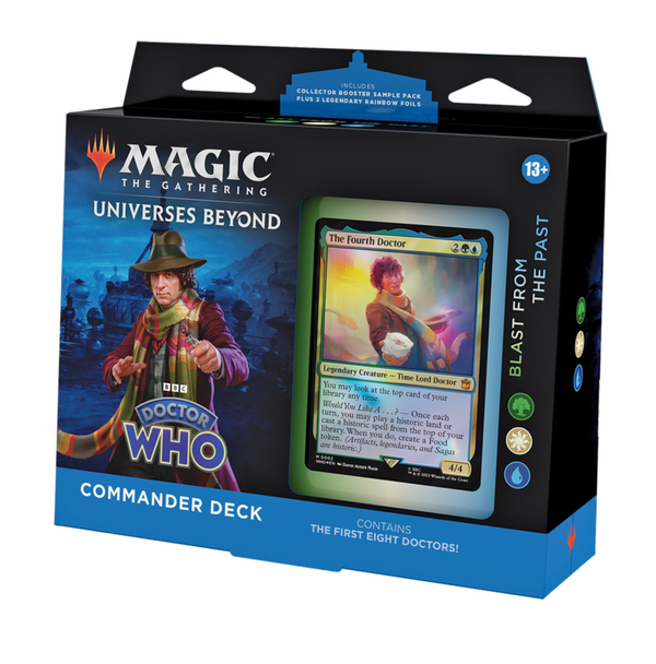 Doctor WHO Commander Deck Blast from the Past - EN NEU OVP - Magic MTG