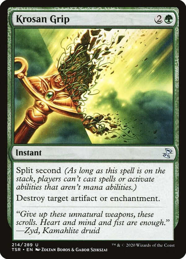 Krosan Grip - Timespiral Remastered EN MTG Magic The Gathering TSR 214 Near Mint