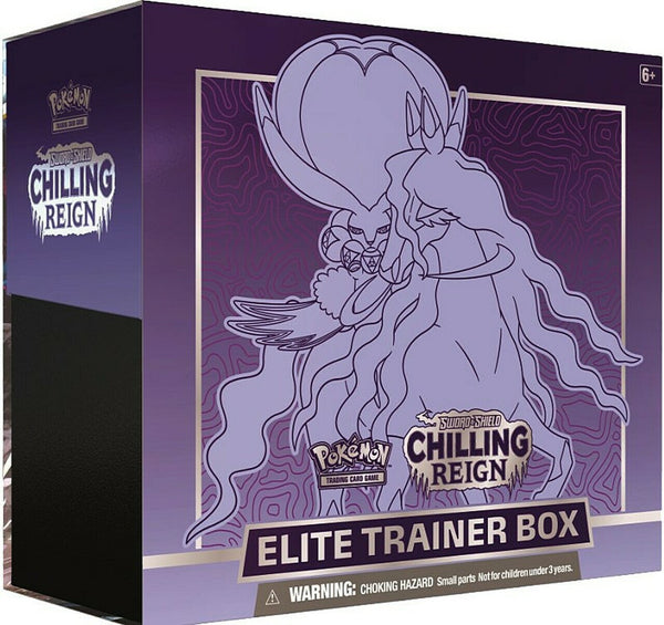 Pokémon - Chilling Reign Elite Trainer Box Shadow Rider Calyrex - ETB EN Sealed