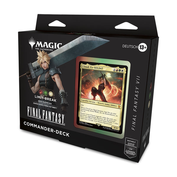 Limit - Break Final Fantasy VII Commander Deck DE - NEU OVP SEALED Magic MTG