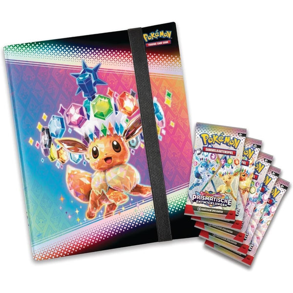 Pokemon - Prismatische Entwicklungen Ordner Kollektion DE - NEU OVP SEALED