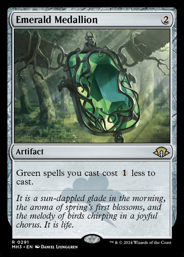 Emerald Medallion - MH3 291 Modern Horizons 3 - NM EN - Magic MTG TCG