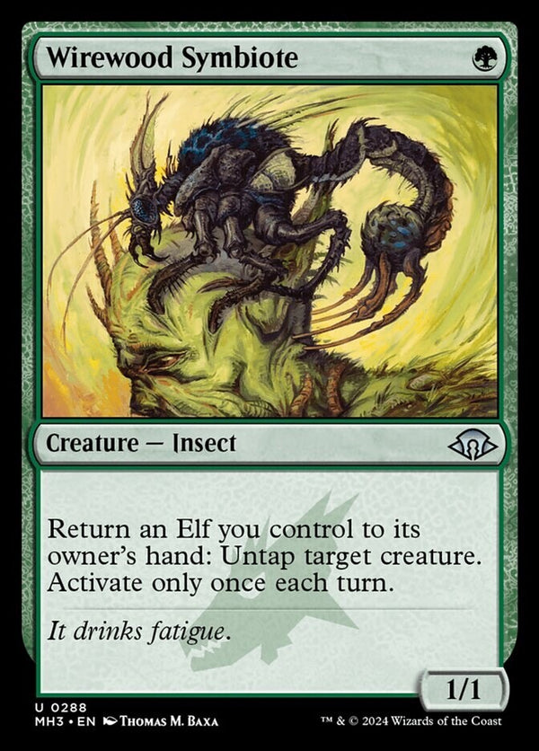 Wirewood Symbiote - Modern Horizons 3 MH3 288 - NM EN - Magic MTG Trading Card